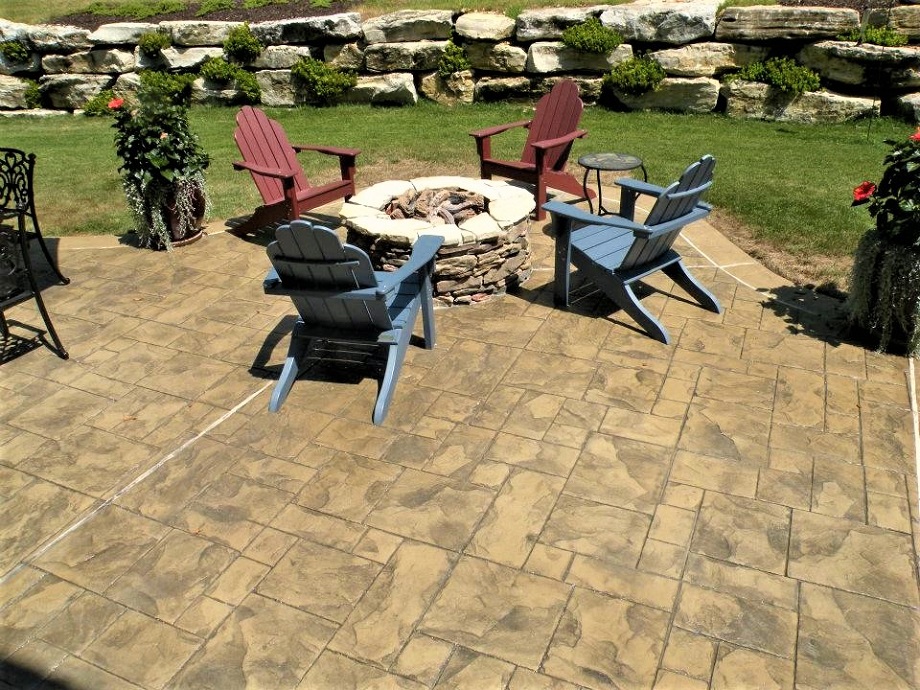 Stamped Concrete Indianapolis In Patios Pool Decks Driveways