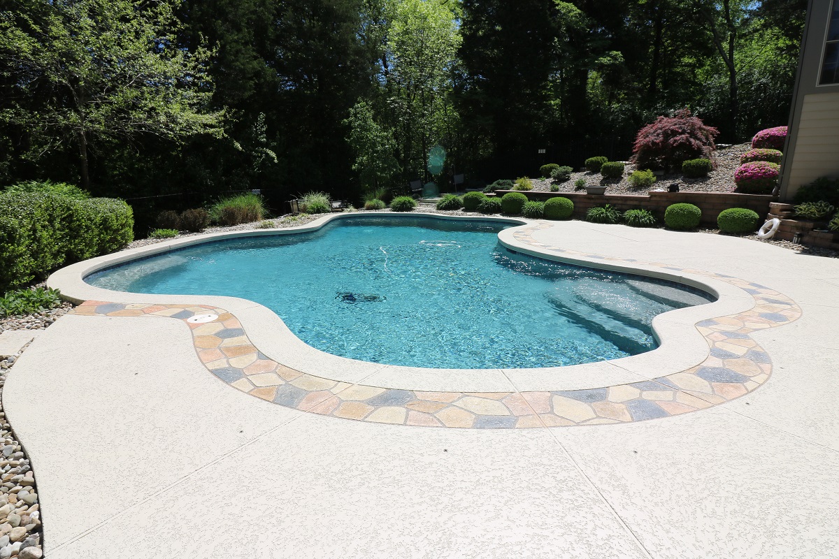 pool deck resurfacing spray texture indianapolis