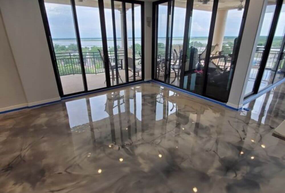 open space area with a view on the outside