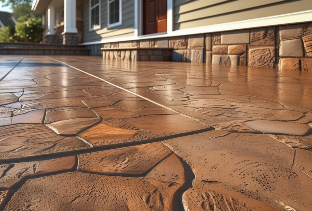 outdoor Stamped Concrete