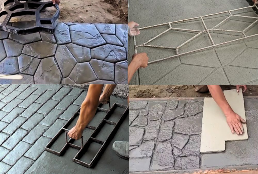 stamped concrete patio patterns