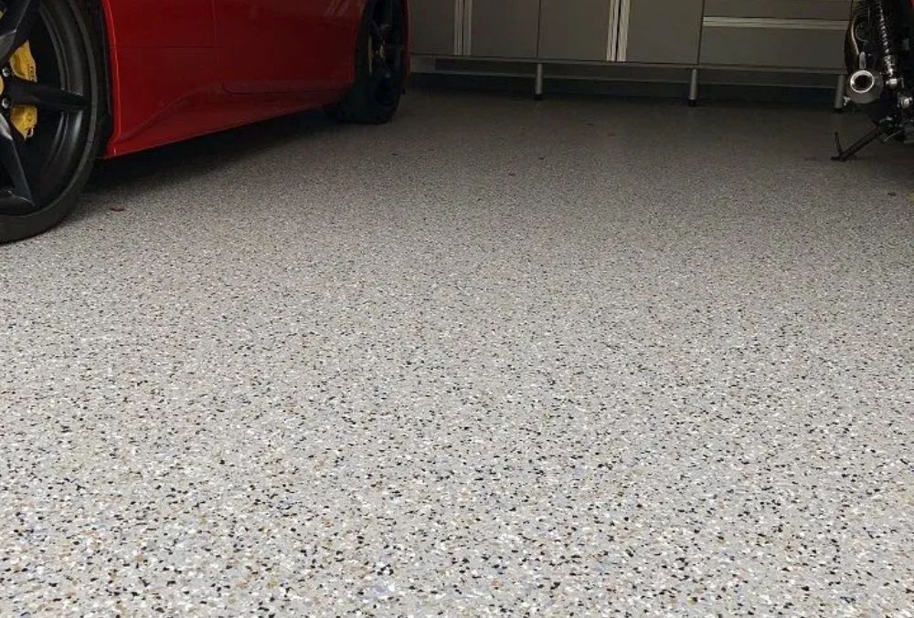 polyurea polyaspartic garage floor